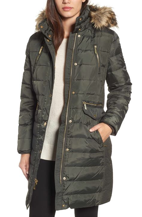 michael kors parka women's